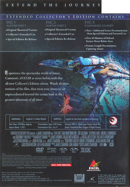 Avatar (Three-Disc Extended Collector's Edition)