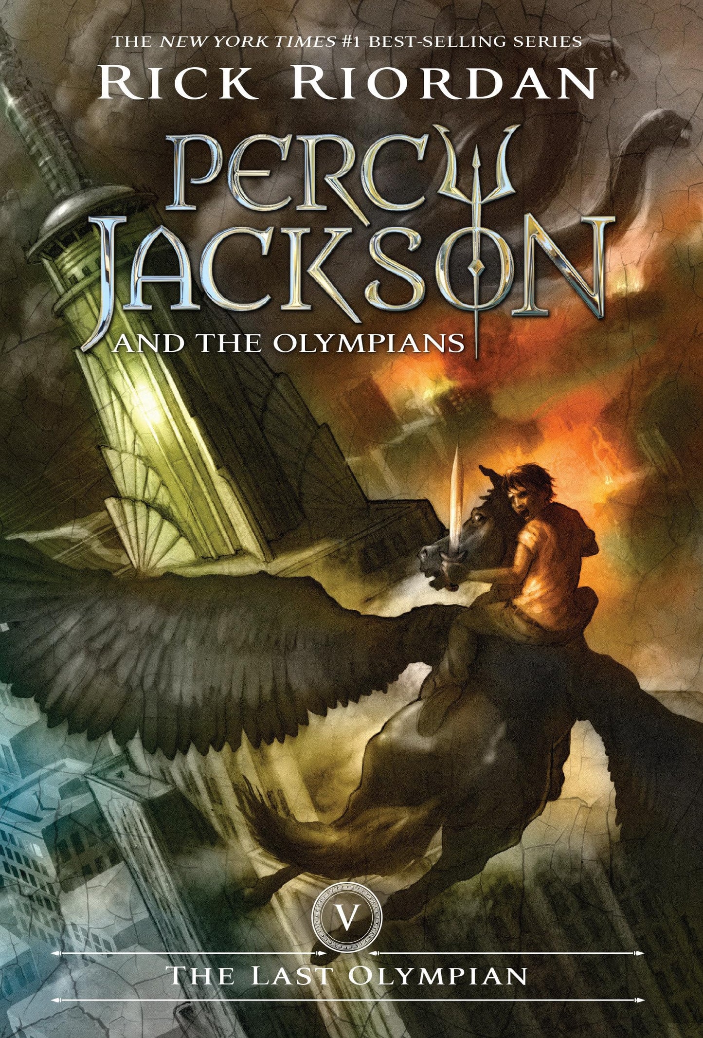 The Last Olympian (Percy Jackson and the Olympians, Book 5) [Hardcover] Riordan
