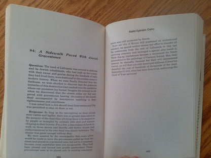 Responsa from the Holocaust by Rabbi Ephraim Oshry