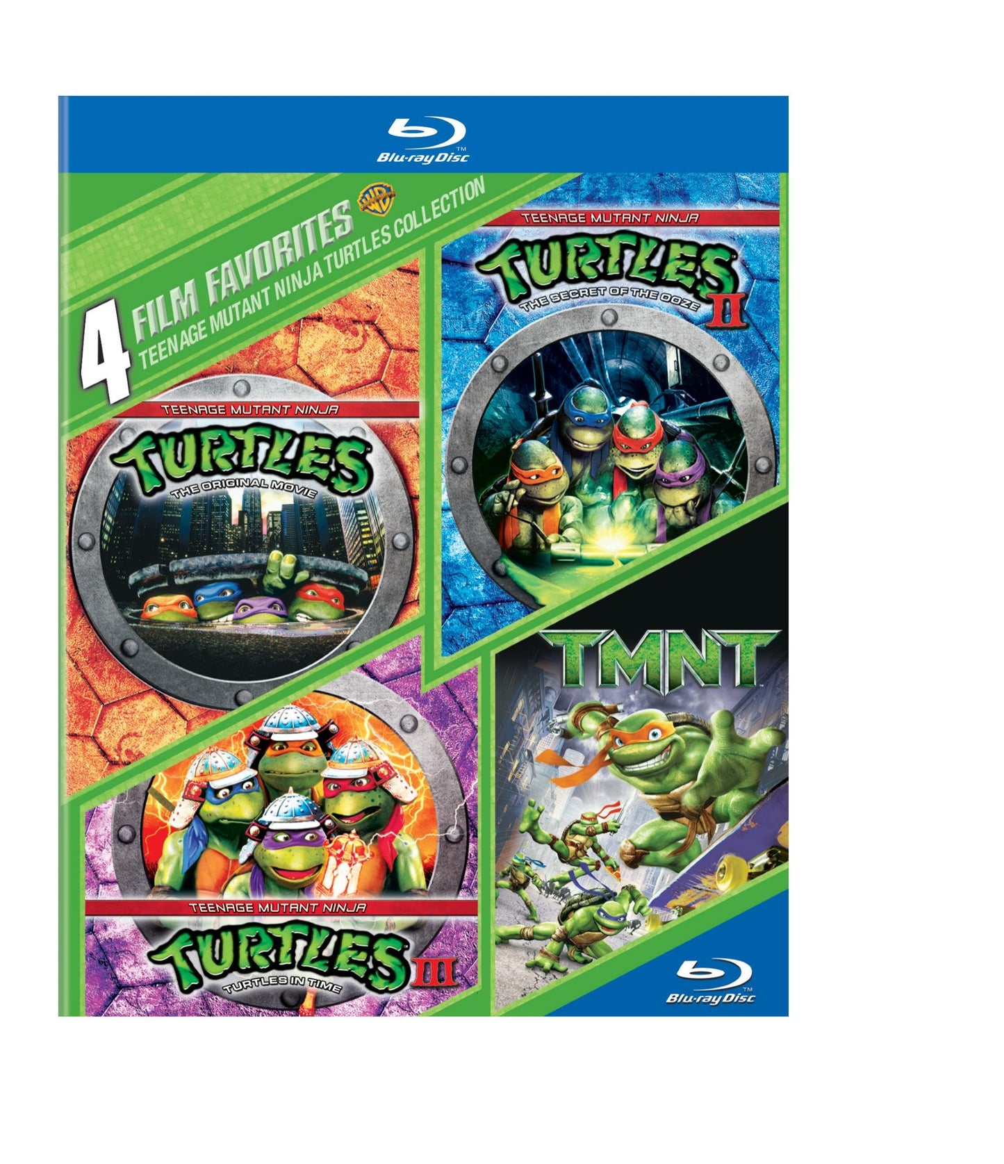 4 Film Favorites: Teenage Mutant Ninja Turtles Collection [Blu-ray]