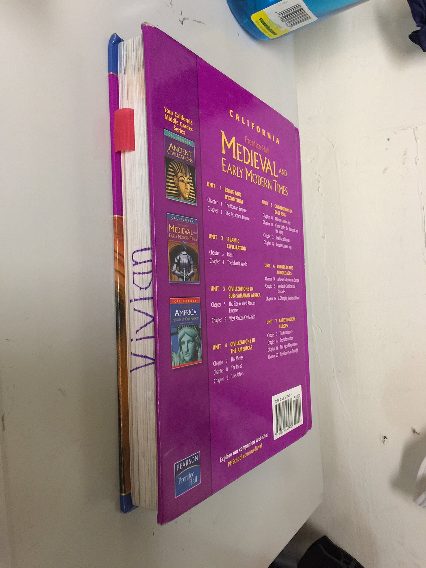 Medievel And Early Modern Times - California Edition Hart, Diane