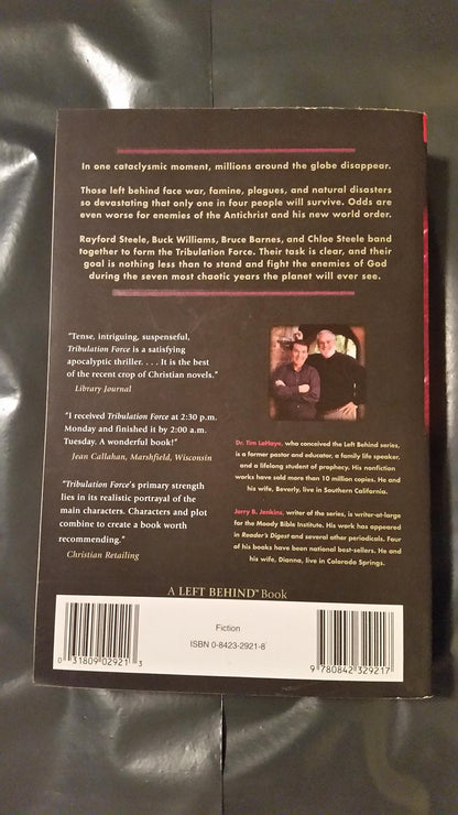 Tribulation Force: the Continuing Drama of Those Left Behind (Left Behind No. 2) [Unbound] Jerry Jenkins and Tim LaHaye