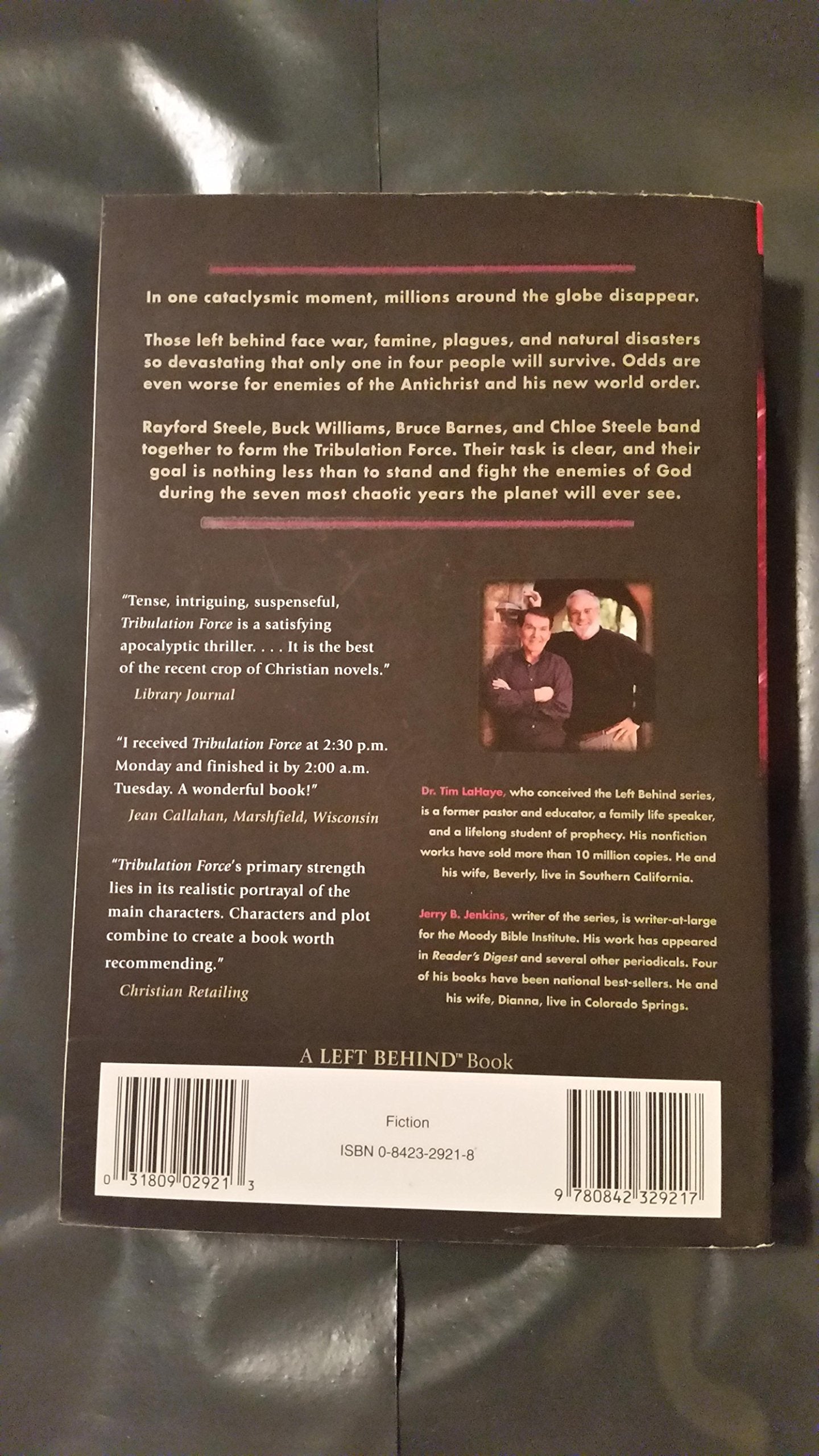 Tribulation Force: the Continuing Drama of Those Left Behind (Left Behind No. 2) [Unbound] Jerry Jenkins and Tim LaHaye