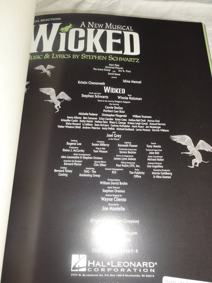 Wicked - Vocal and Piano