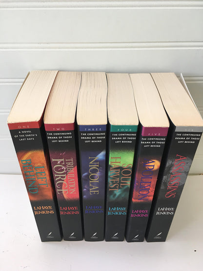 Left Behind softcover books 1-6 boxed set (Left Behind) Jenkins, Jerry B.; LaHaye, Tim and Jenkins, Jerry