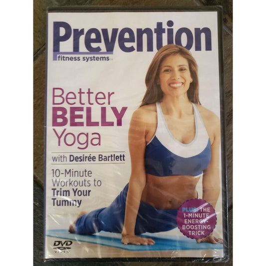 Better Belly Yoga (Desiree Bartlett); 10 Min Workout to Trim Your Tummy; NEW DVD