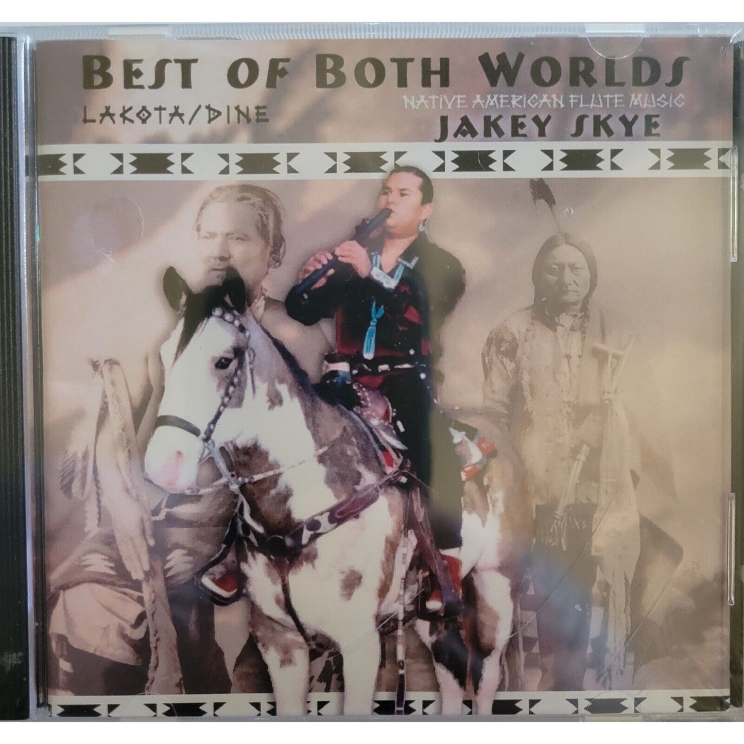 Best of Both Worlds - Lakota Flute Music - Jakey Skye ; CD