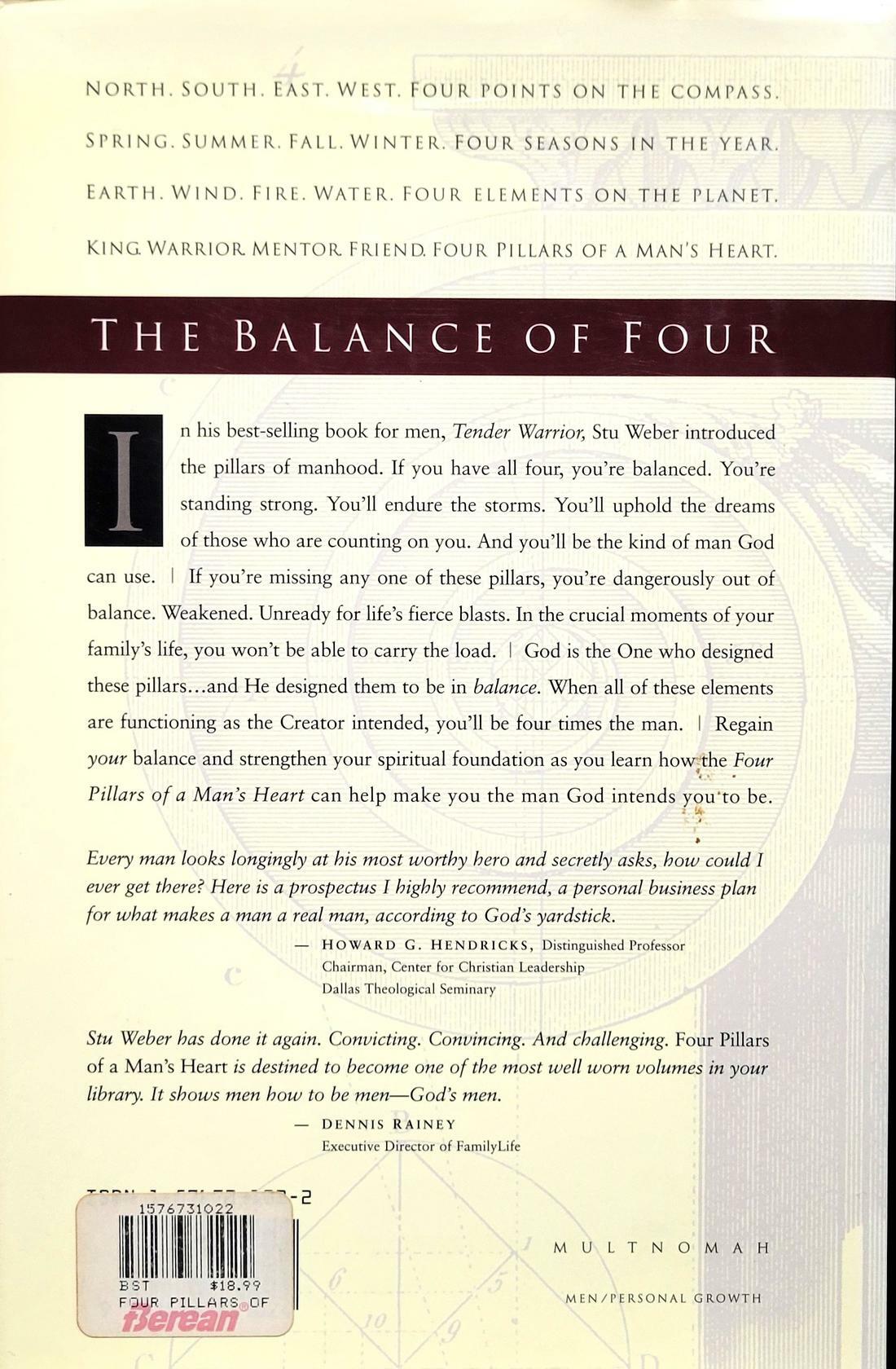 Four Pillars of a Man's Heart: Bringing Strength into Balance