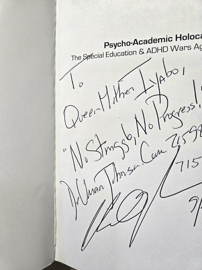 Psycho-Academic Holocaust: The Special Education & ADHD Wars Against Black Boys