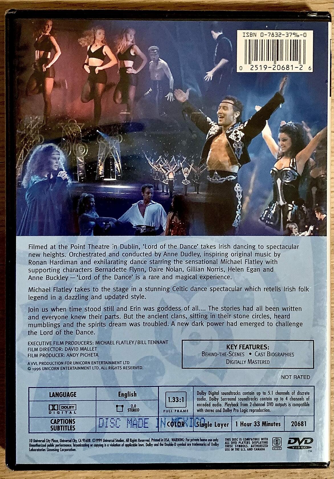 Michael Flatley - Lord of the Dance (DVD)