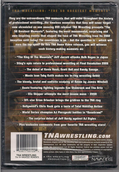 TNA Wrestling: The 50 Greatest Moments [DVD]