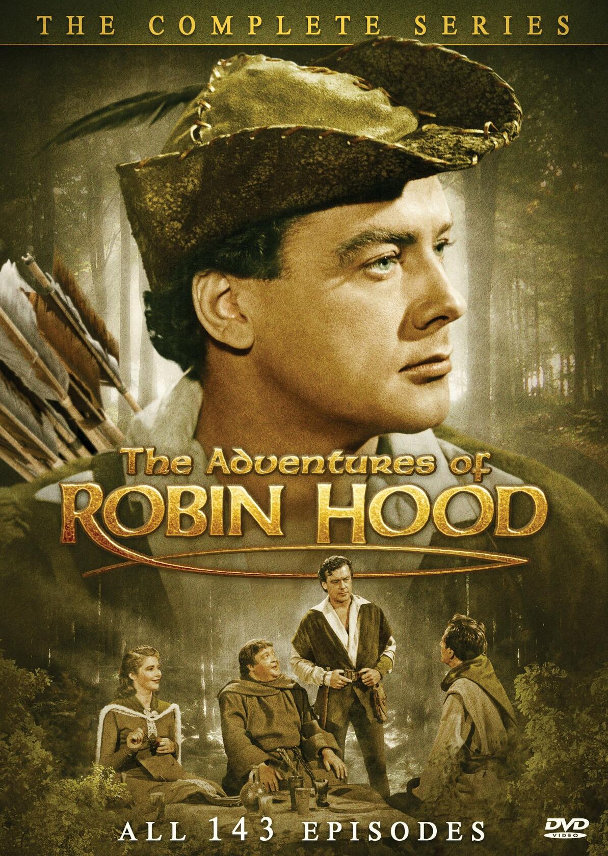 The Adventures of Robin Hood: The Complete Series (DVD)