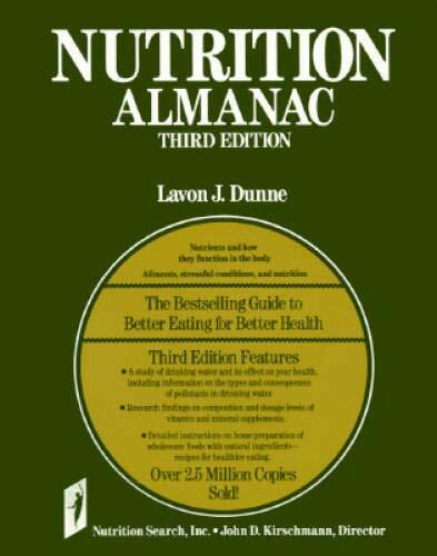 Nutrition Almanac, Third Edition