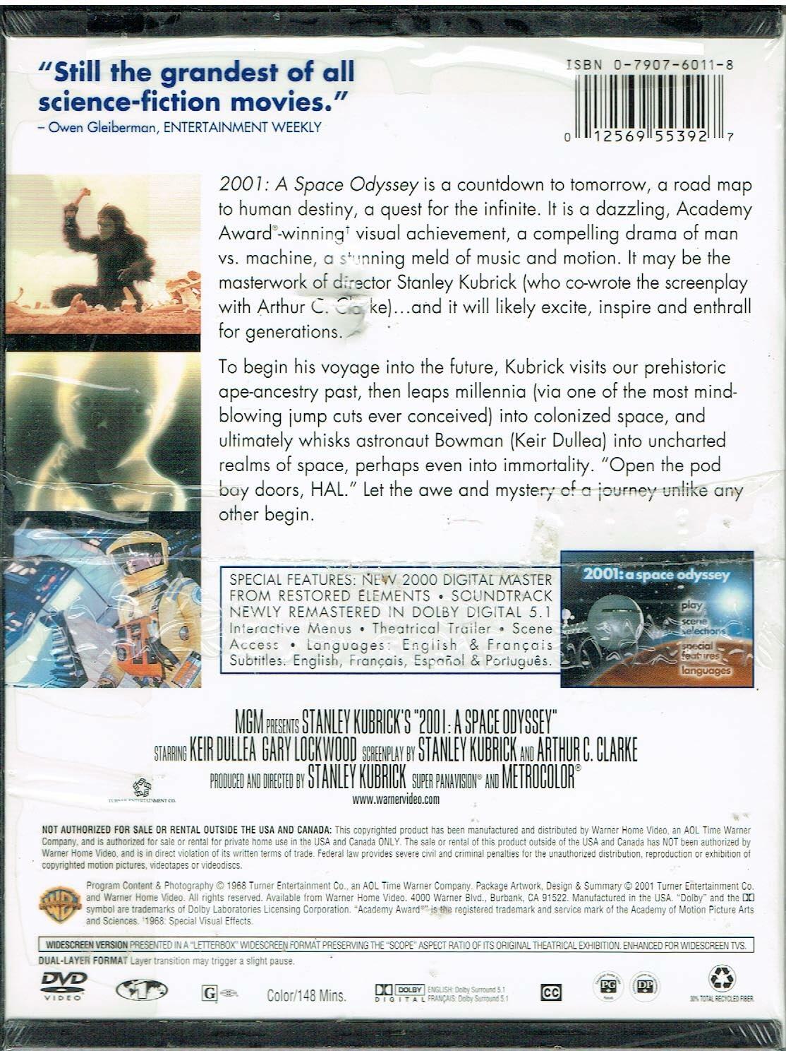 2001 - A Space Odyssey (DVD)
