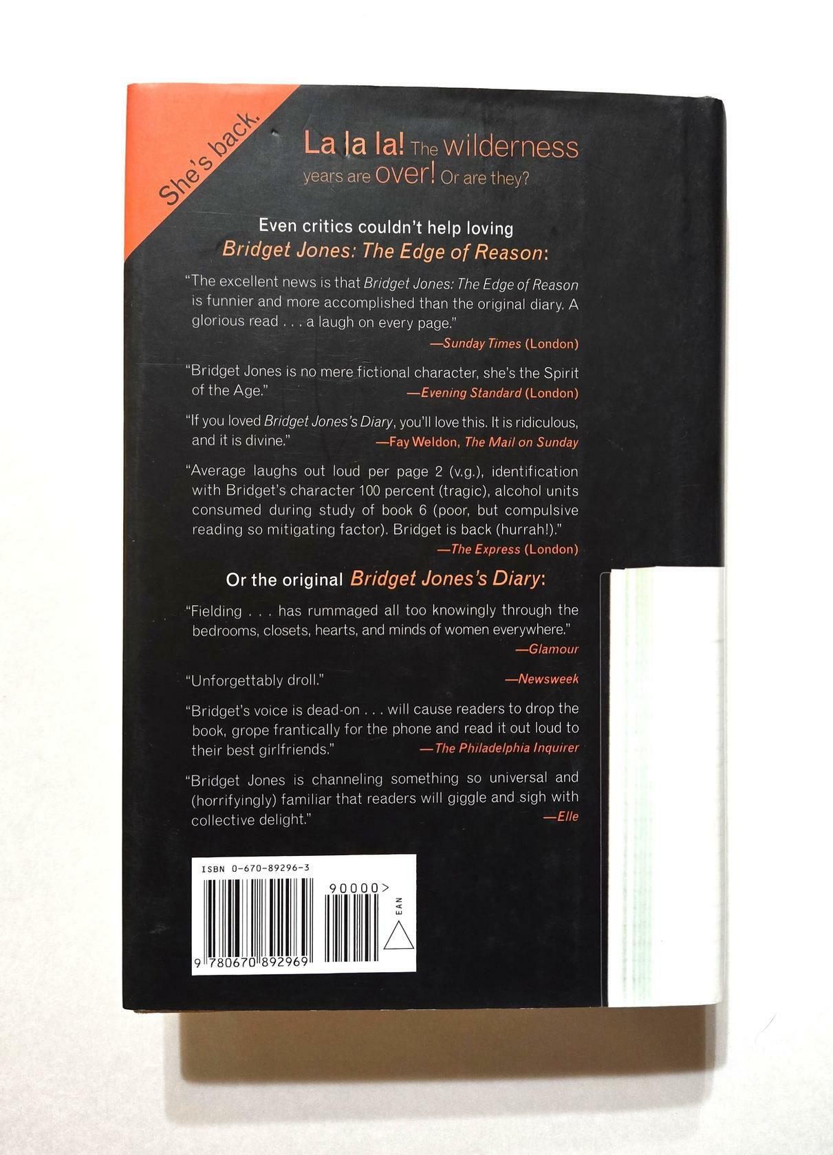 Bridget Jones : The Edge of Reason ; Helen Fielding ; * Signed *