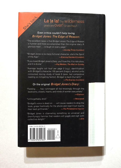 Bridget Jones : The Edge of Reason ; Helen Fielding ; * Signed *