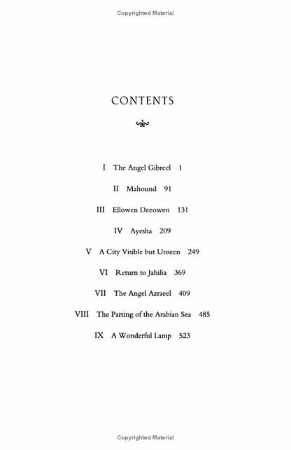 The Satanic Verses ; Salman Rushdie