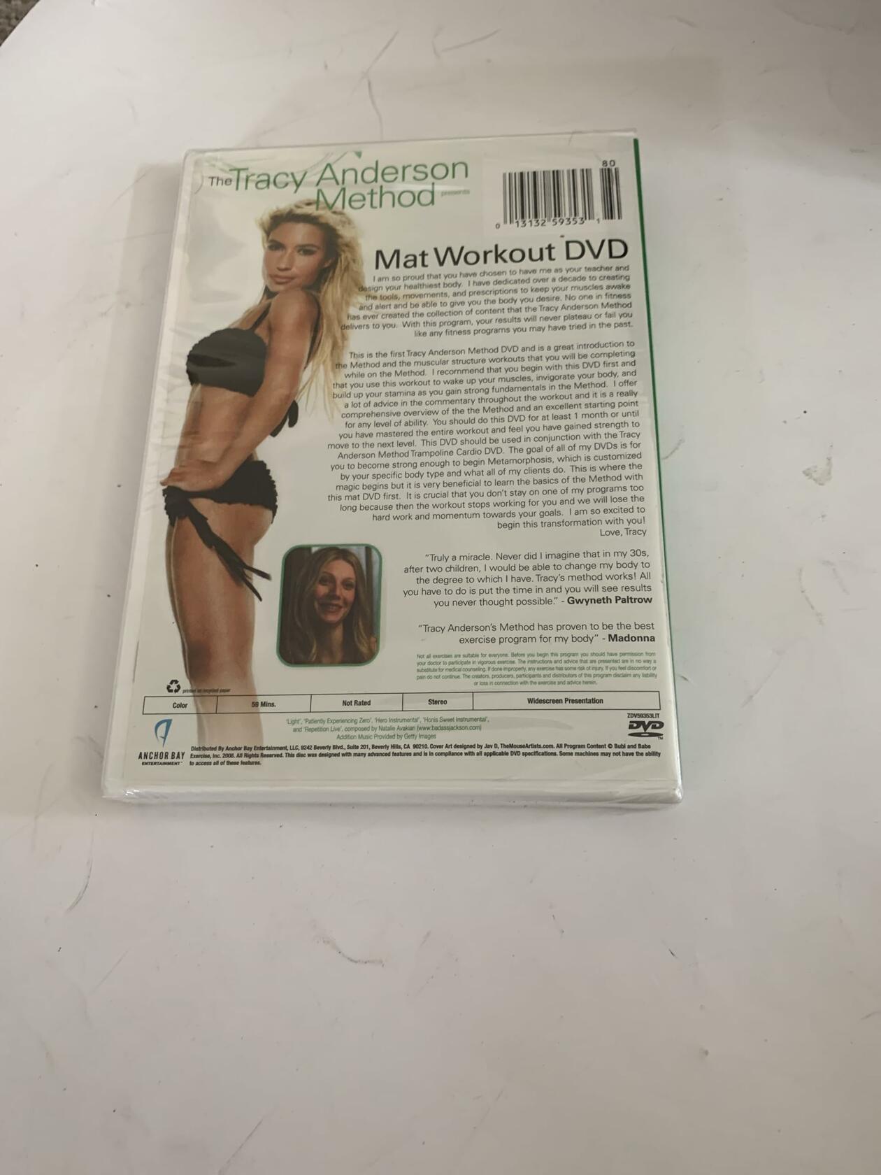 Tracy Anderson: Mat Workout (DVD)