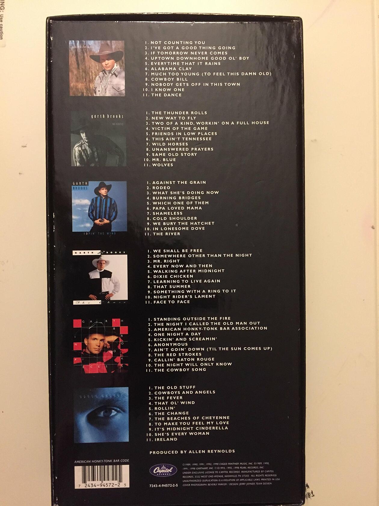 Garth Brooks The Limited Series 6 C.D. Box Set From 1998 [Audio CD] Garth Brooks