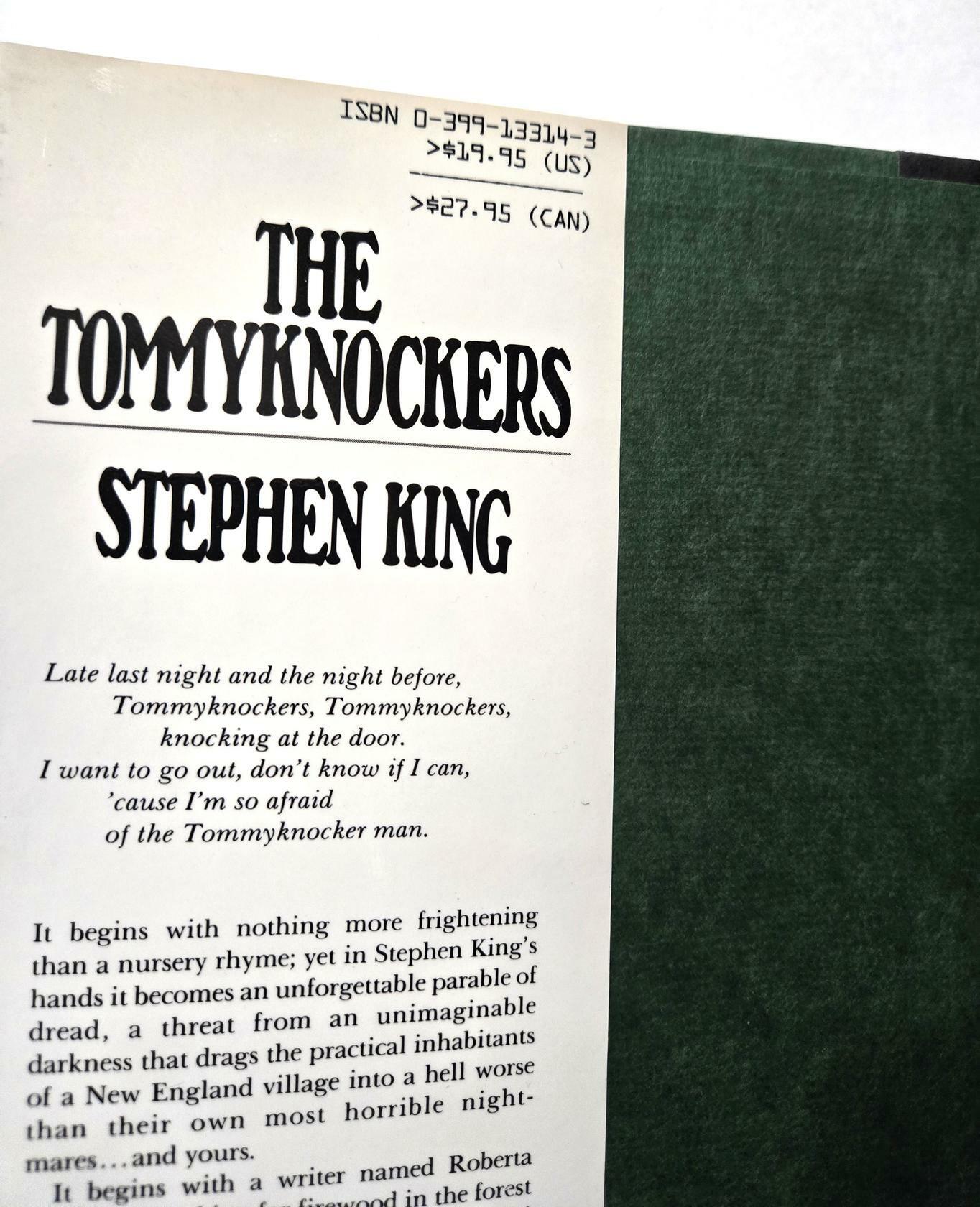 The Tommyknockers ; Stephen King ; 1st Edition 1st Printing