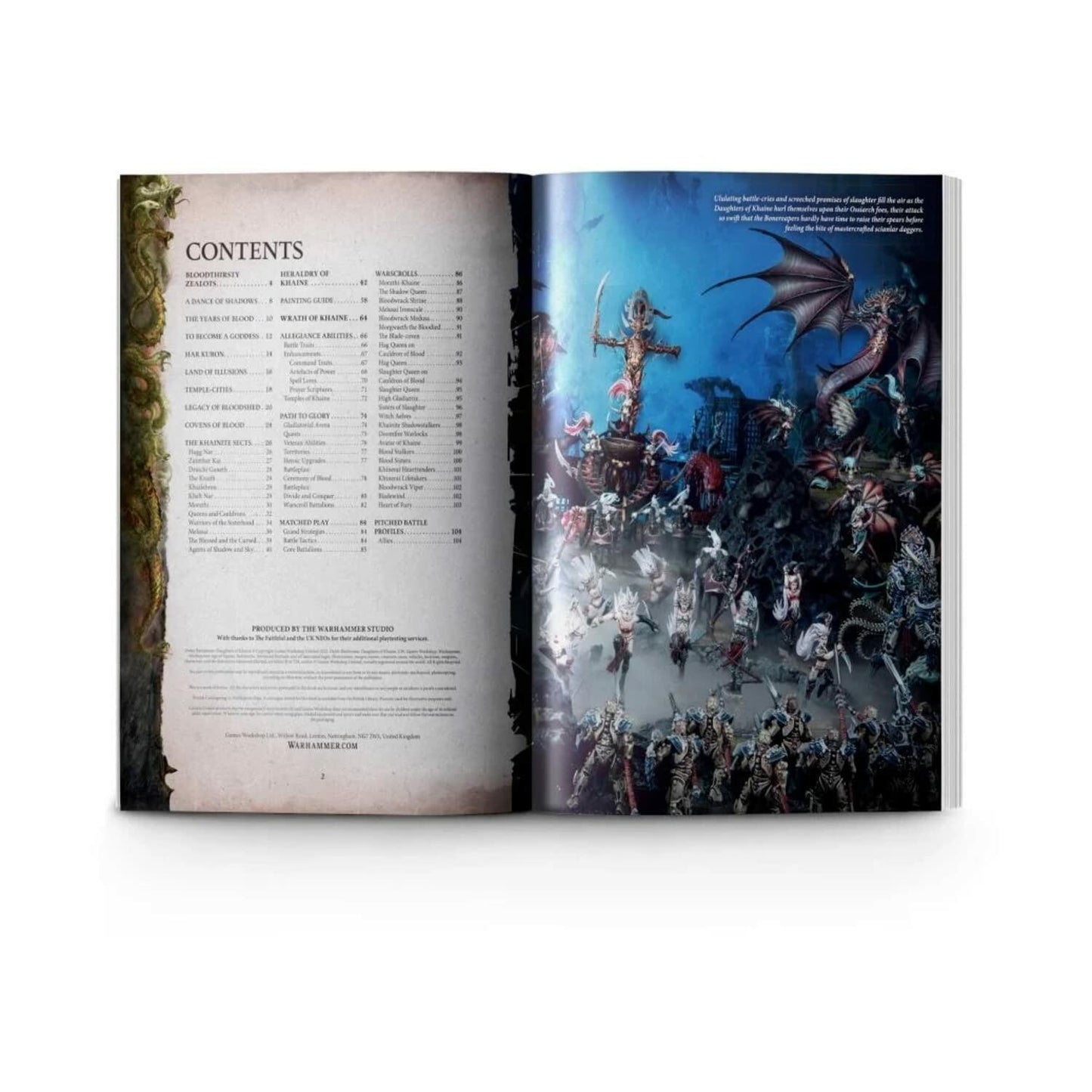 Games Workshop Battletome: Daughters of Khaine