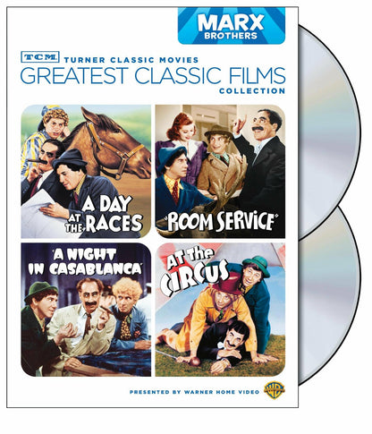 TCM Greatest Classic Films Collection: Marx Brothers (A Day at the Races / A Night in Casablanca / Room Service / At the Circus) [DVD]