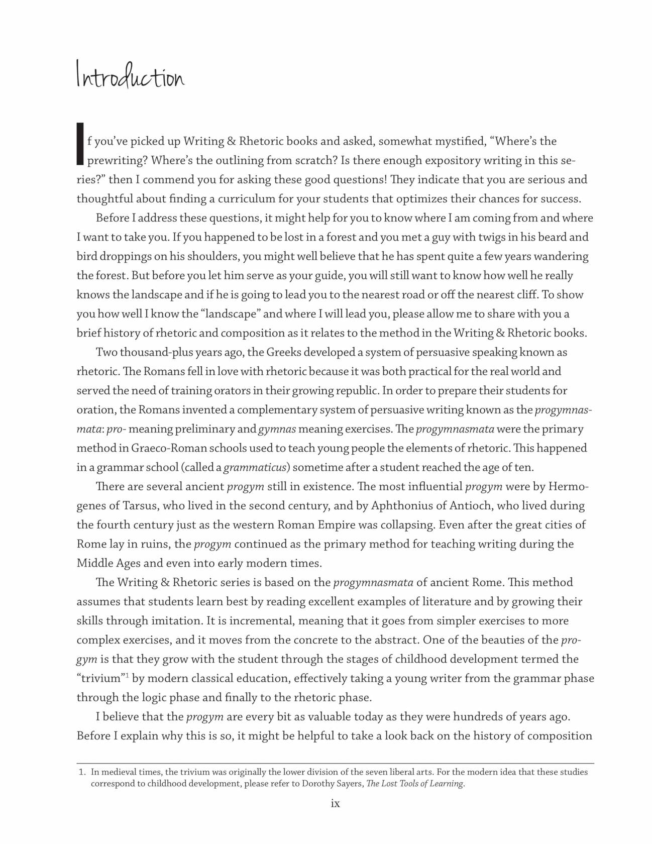 Writing & Rhetoric Book 6: Commonplace, Teacher's Edition