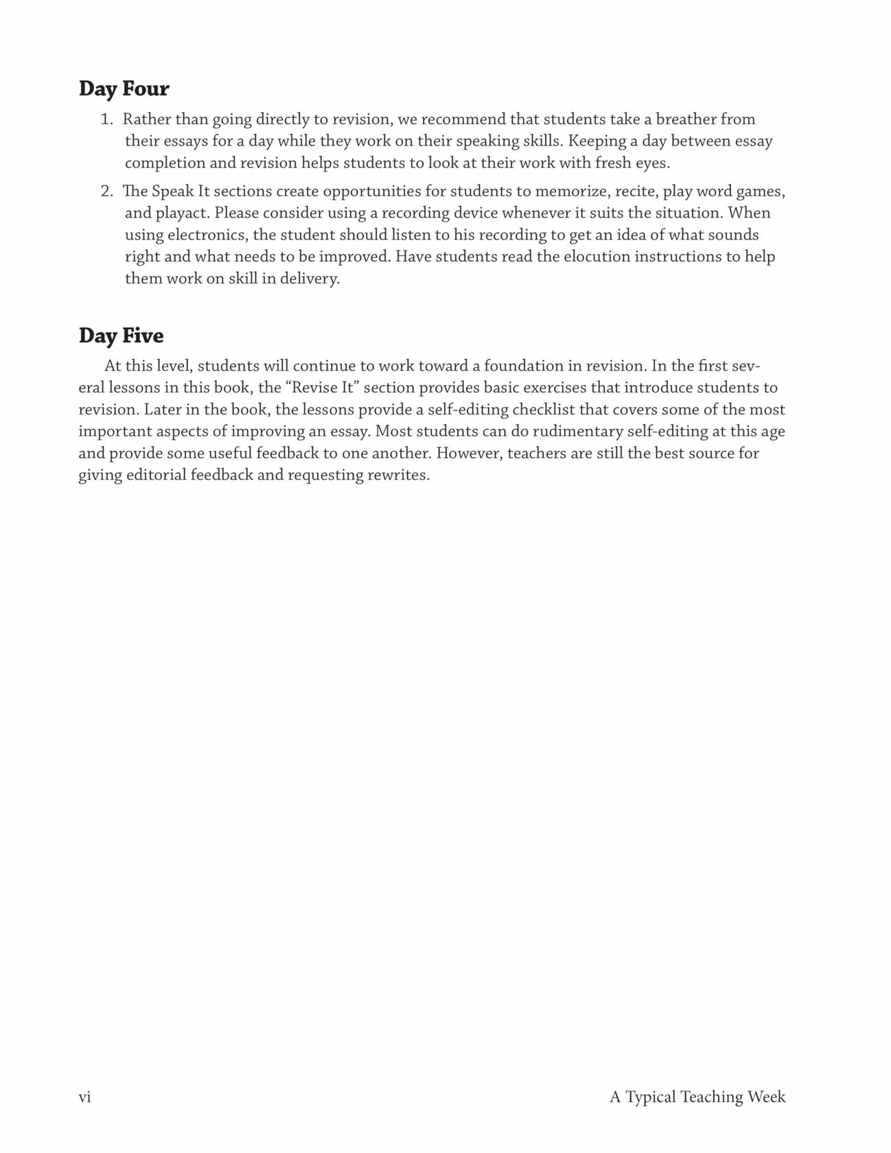 Writing & Rhetoric Book 6: Commonplace, Teacher's Edition