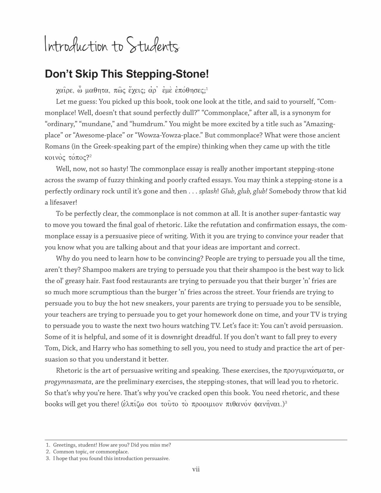 Writing & Rhetoric Book 6: Commonplace, Teacher's Edition