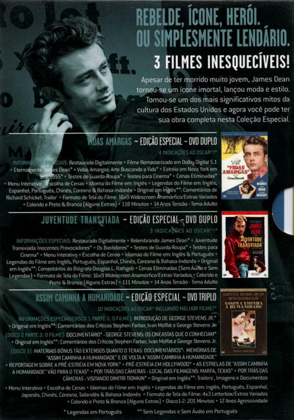 The Complete James Dean Collection (East of Eden / Giant / Rebel Without a Cause Special Edition)