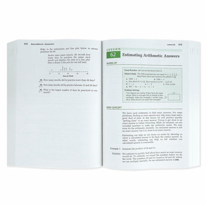 Saxon Math 6/5: Homeschool, 3rd Edition