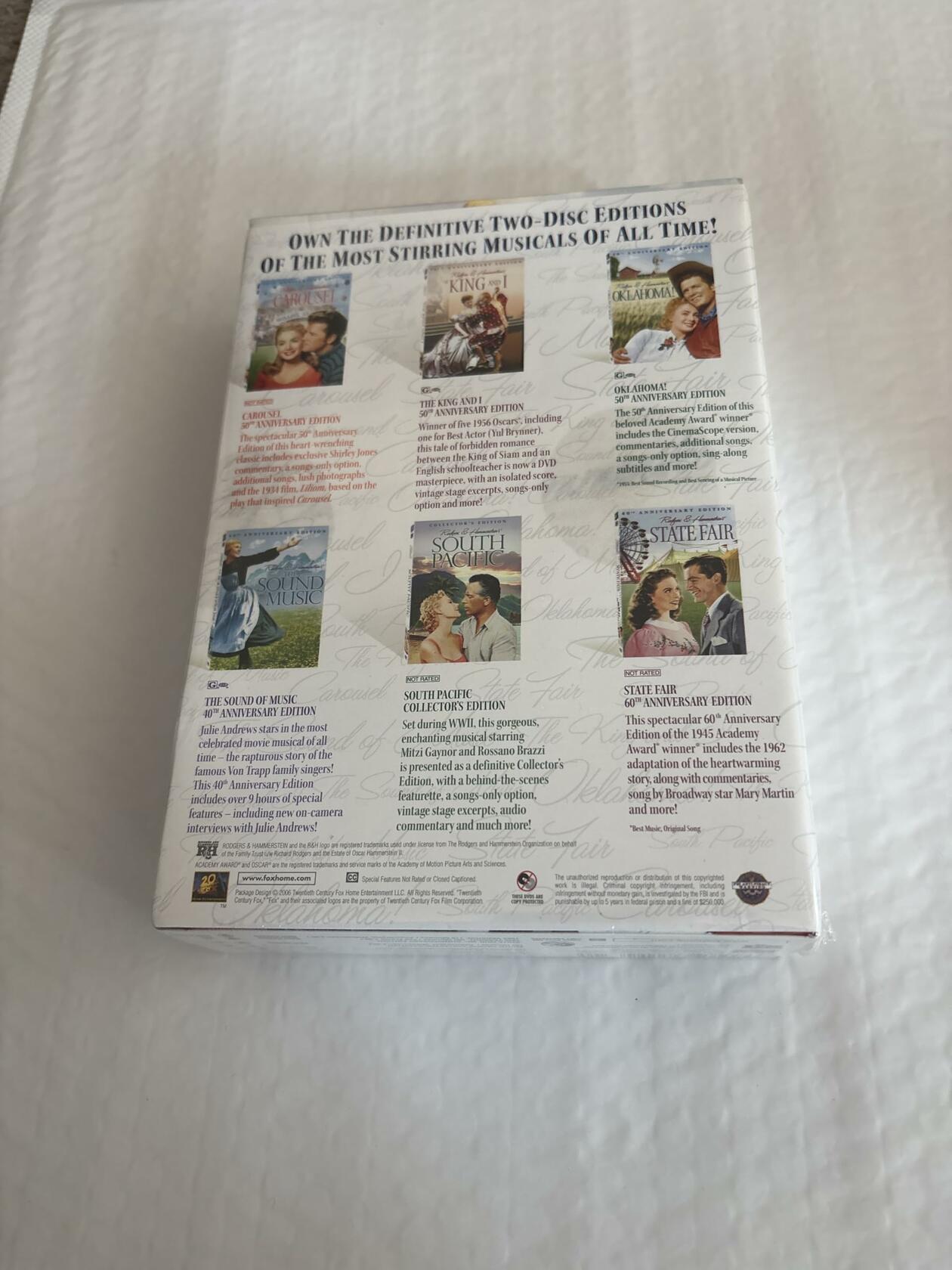 The Rodgers & Hammerstein Collection (The Sound of Music / The King and I / Oklahoma! / South Pacific / State Fair / Carousel)