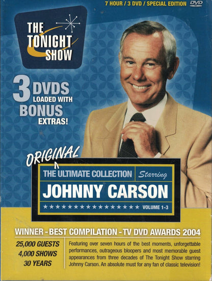 The Ultimate Collection Starring Johnny Carson Volume 1-3 [DVD]
