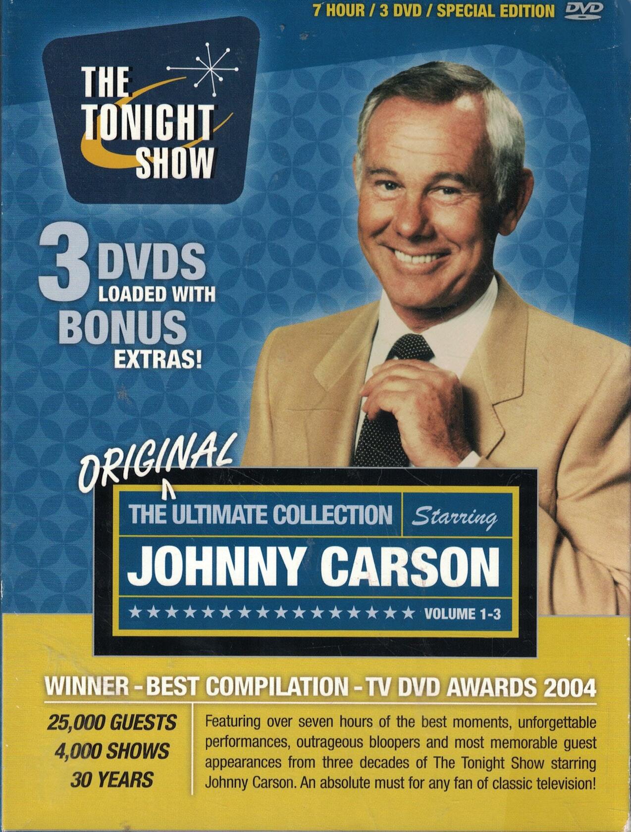 The Ultimate Collection Starring Johnny Carson Volume 1-3 [DVD]