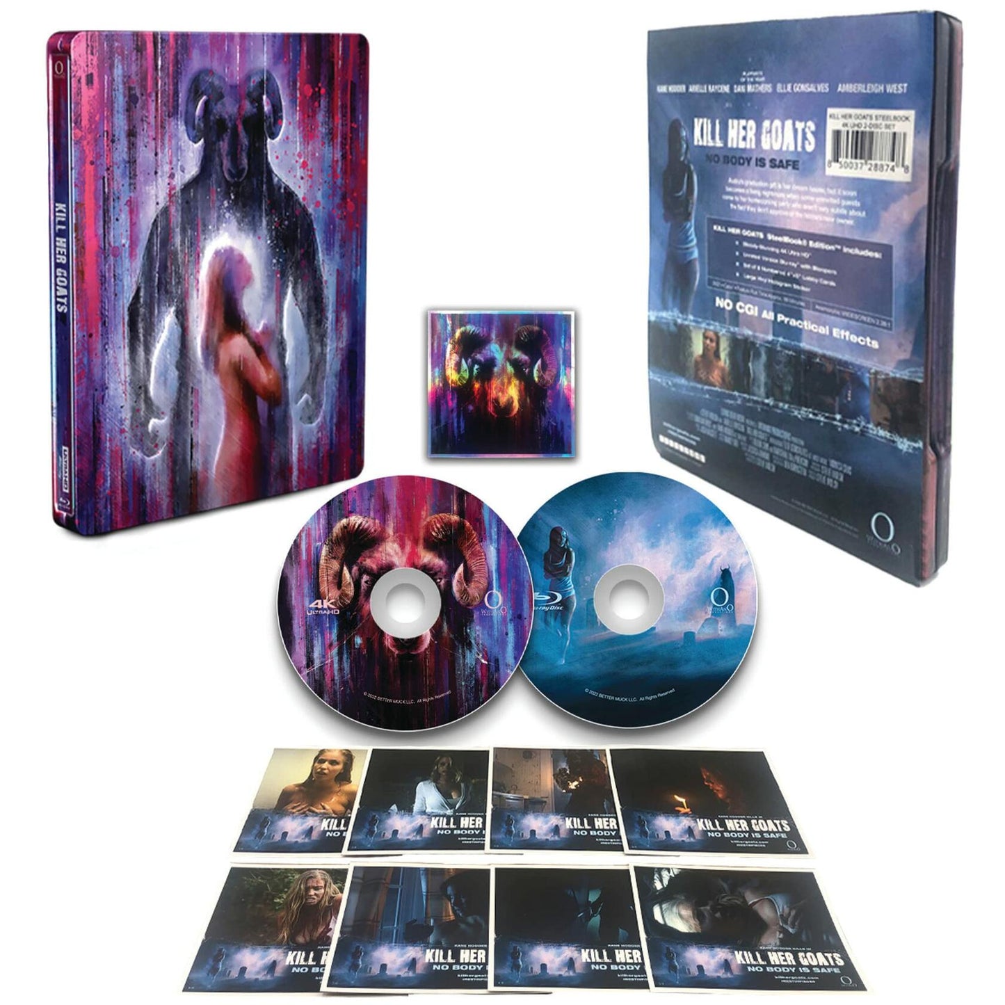 Kill Her Goats 4K UHD Steelbook 2-Disc Set