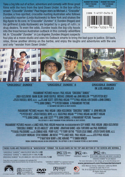 Crocodile Dundee Triple Feature (Crocodile Dundee / Crocodile Dundee II / Crocodile Dundee in Los Angeles) [DVD]
