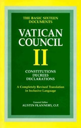 Vatican Council II: Constitutions, Decrees, Declarations ; Austin Flannery