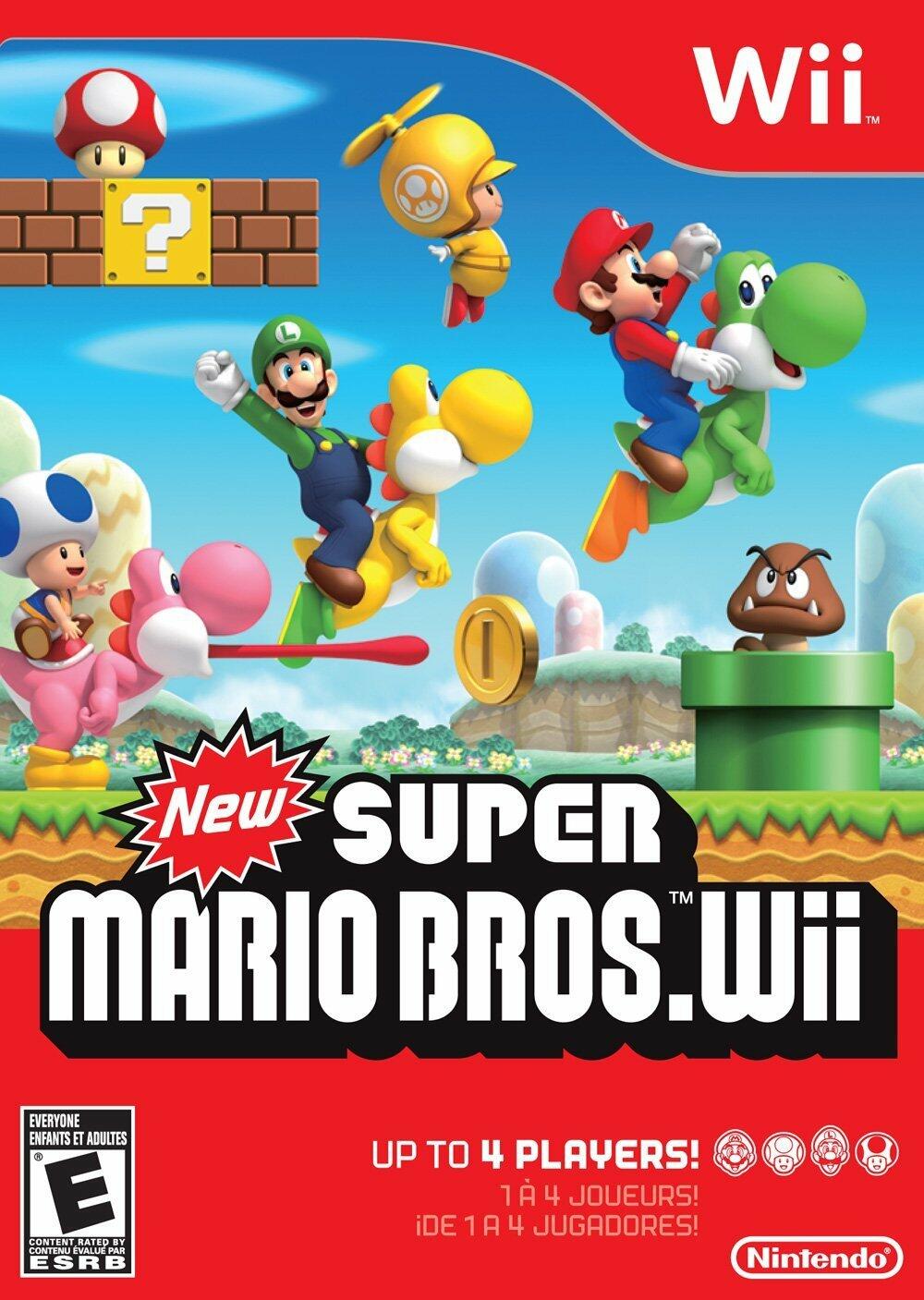 New Super Mario Bros (Nintendo Wii) *New/Sealed*
