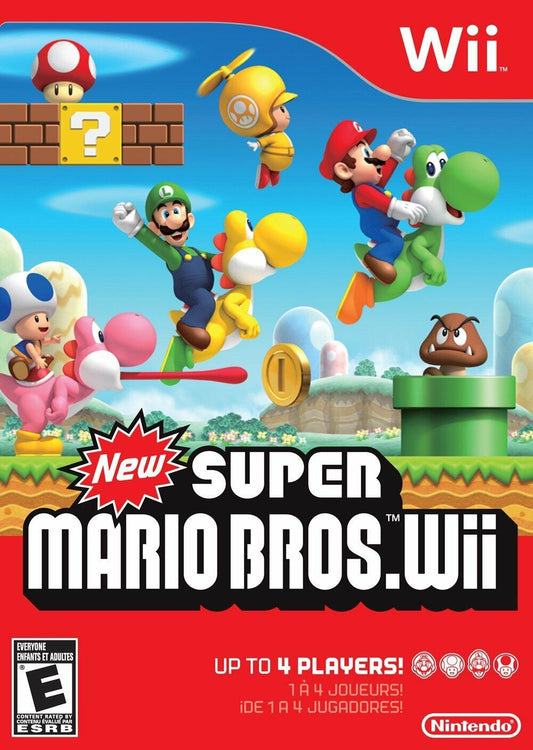 New Super Mario Bros (Nintendo Wii) *New/Sealed*