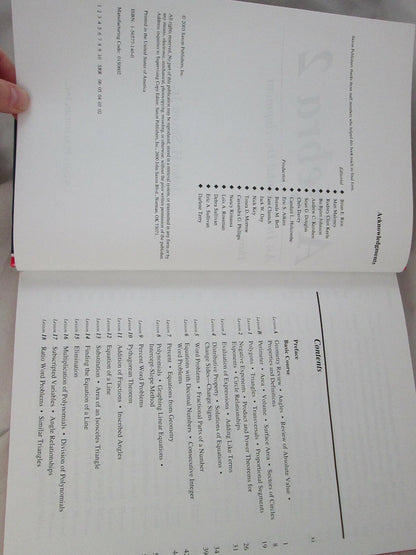 Algebra 2: An Incremental Development (Saxon Algebra) [Hardcover] John H. Saxon Jr.