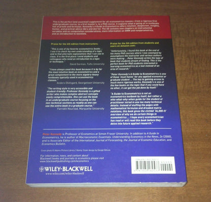 A Guide to Econometrics ; 6th Edition