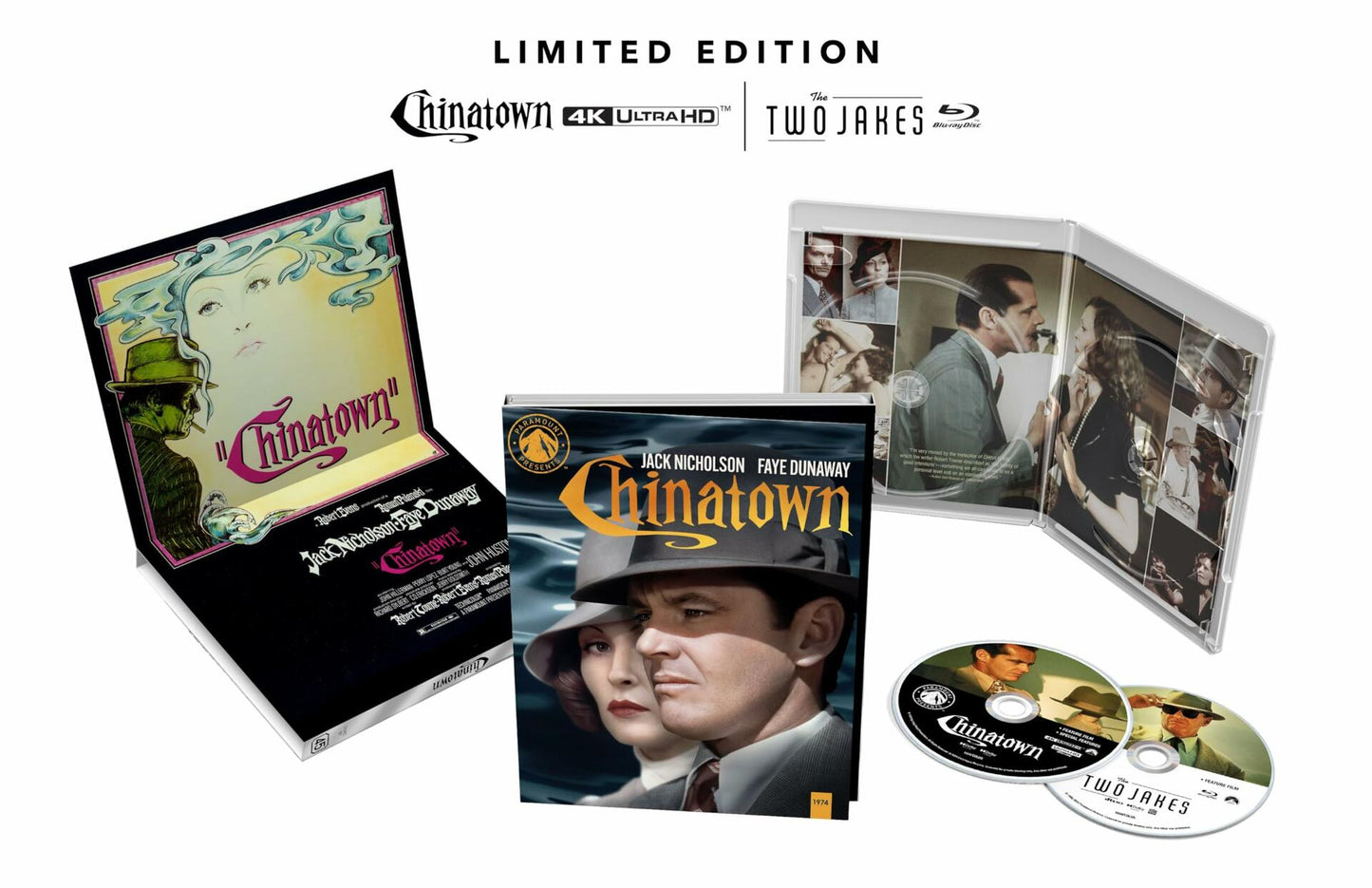 Paramount Presents: Chinatown [4K UHD] + The Two Jakes [Blu-Ray]