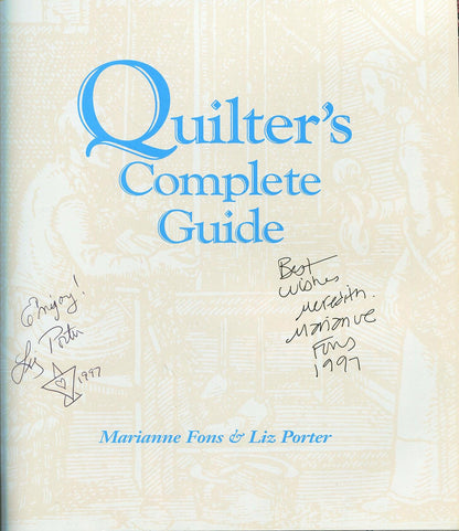 Quilter's Complete Guide [Hardcover] Marianne Fons