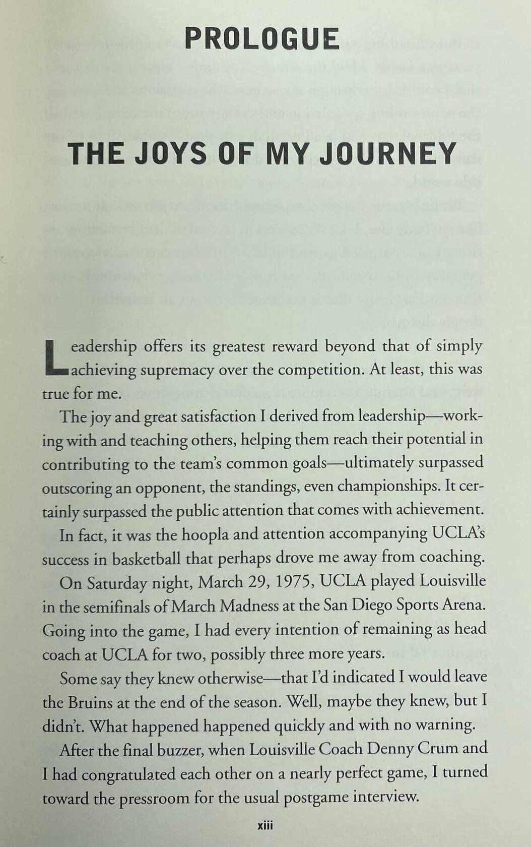 Wooden on Leadership: How to Create a Winning Organization ; John Wooden