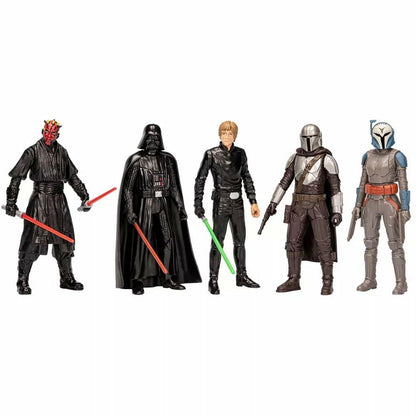 STAR WARS Heroes & Villains Across The Galaxy 6" Action Figure Set - 5pk
