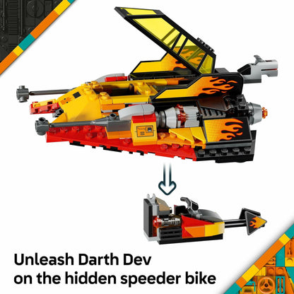 LEGO Star Wars: Rebuild The Galaxy The Force Burner Snowspeeder Building Toy - 2 in 1 Pretend Play Set W/ 3 Minifigures for Kids, Ages 7+ - Collectible Room Decor & Gift Idea for Boys & Girls - 75414