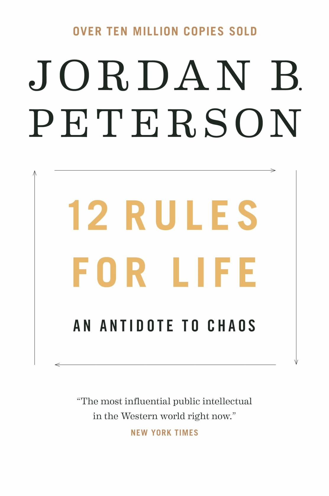 12 Rules for Life: An Antidote to Chaos [Hardcover] Peterson, Jordan B.