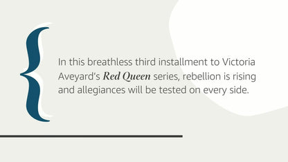 King's Cage: A Riveting YA Fantasy Romance of Power, Rebellion, and Impossible Choices (Red Queen, 3) [Hardcover] Aveyard, Victoria