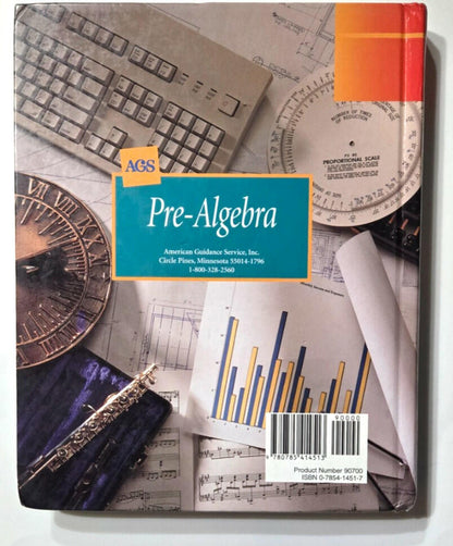 Pre-Algebra [Hardcover] Siegfried Haenisch