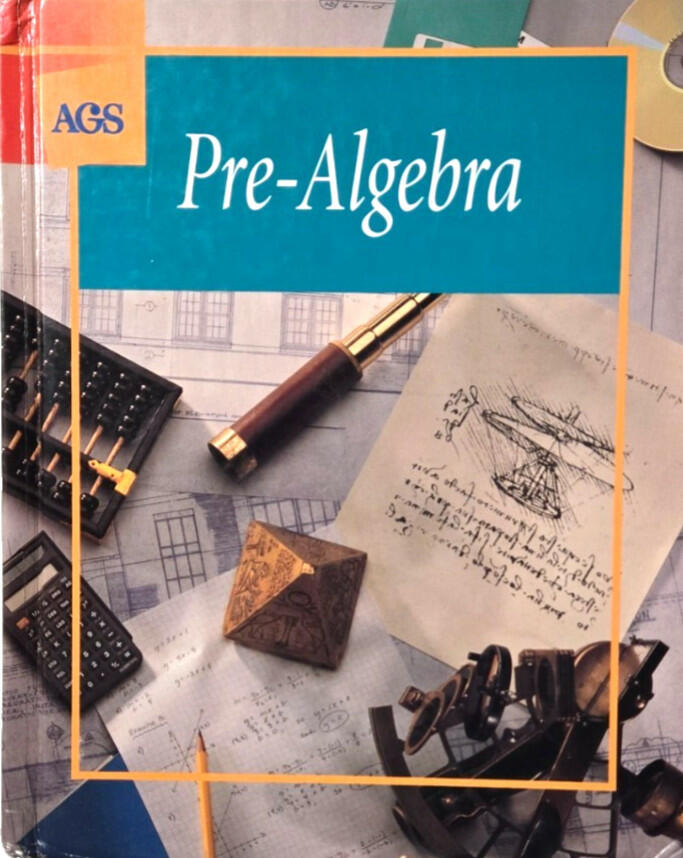 Pre-Algebra [Hardcover] Siegfried Haenisch